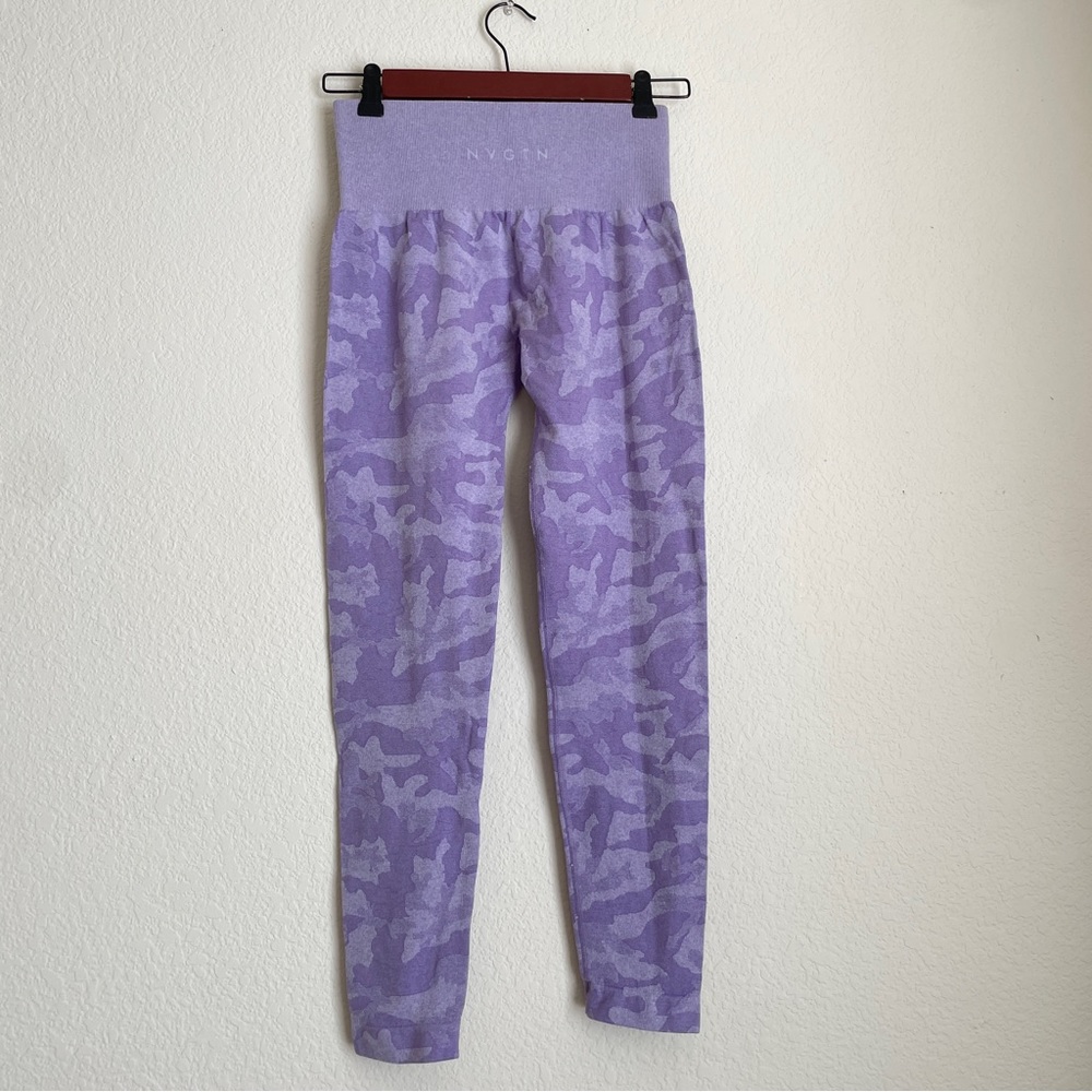 NVGTN camo seamless lilac leggings
